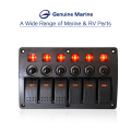 Genuine marine cars rocket meter pure sine vehicle switch panel inverter aux pvc programable RV switch panel